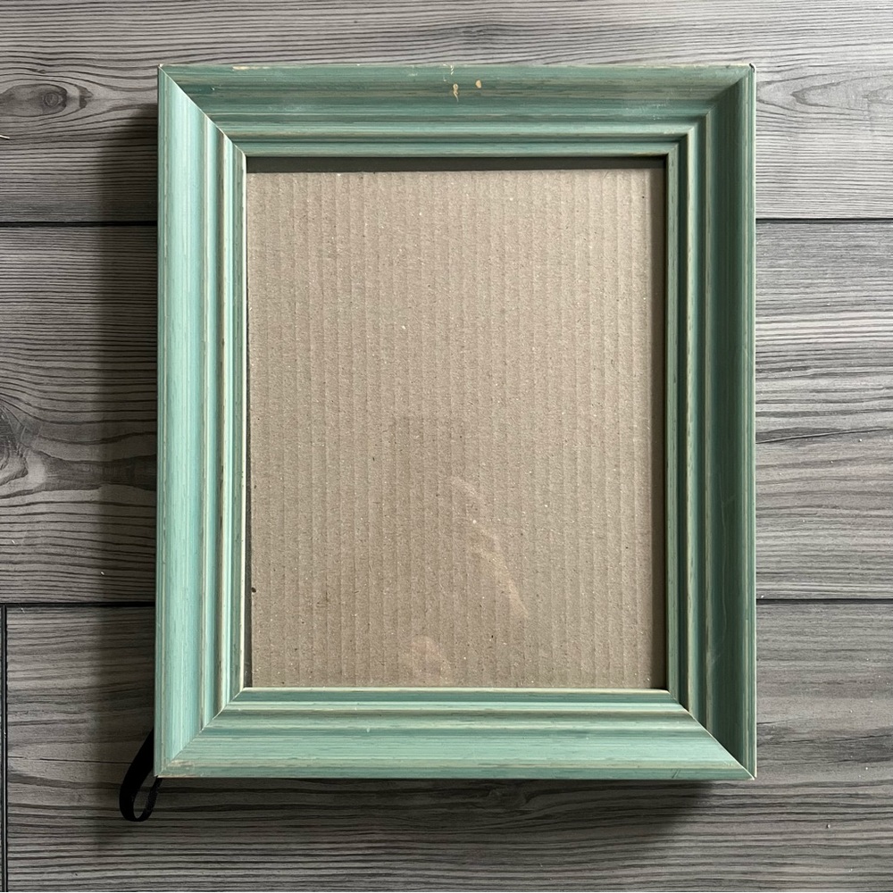 Distressed Seafoam Coastal Photo Frame